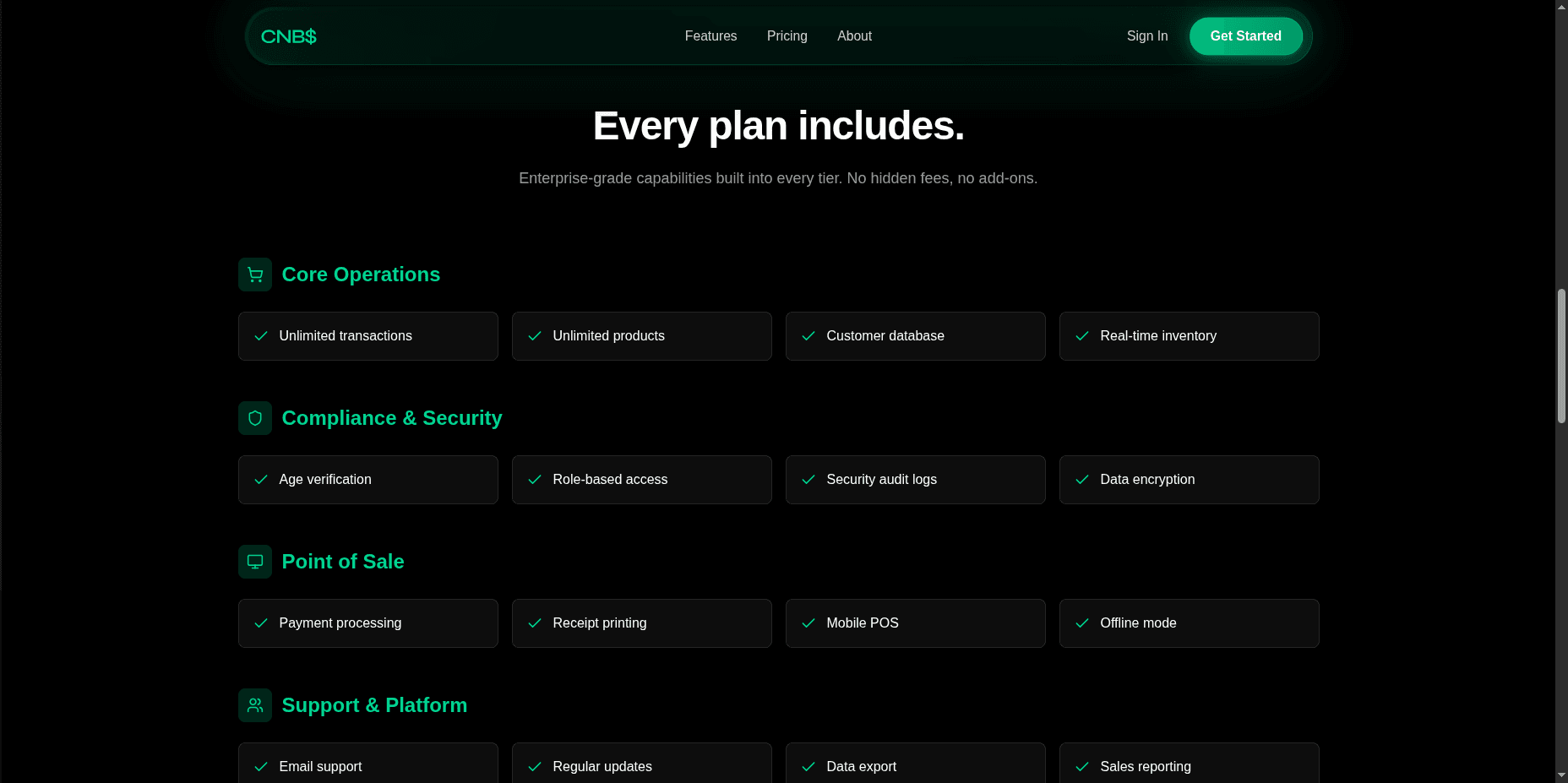 CNBS — interface screen 10