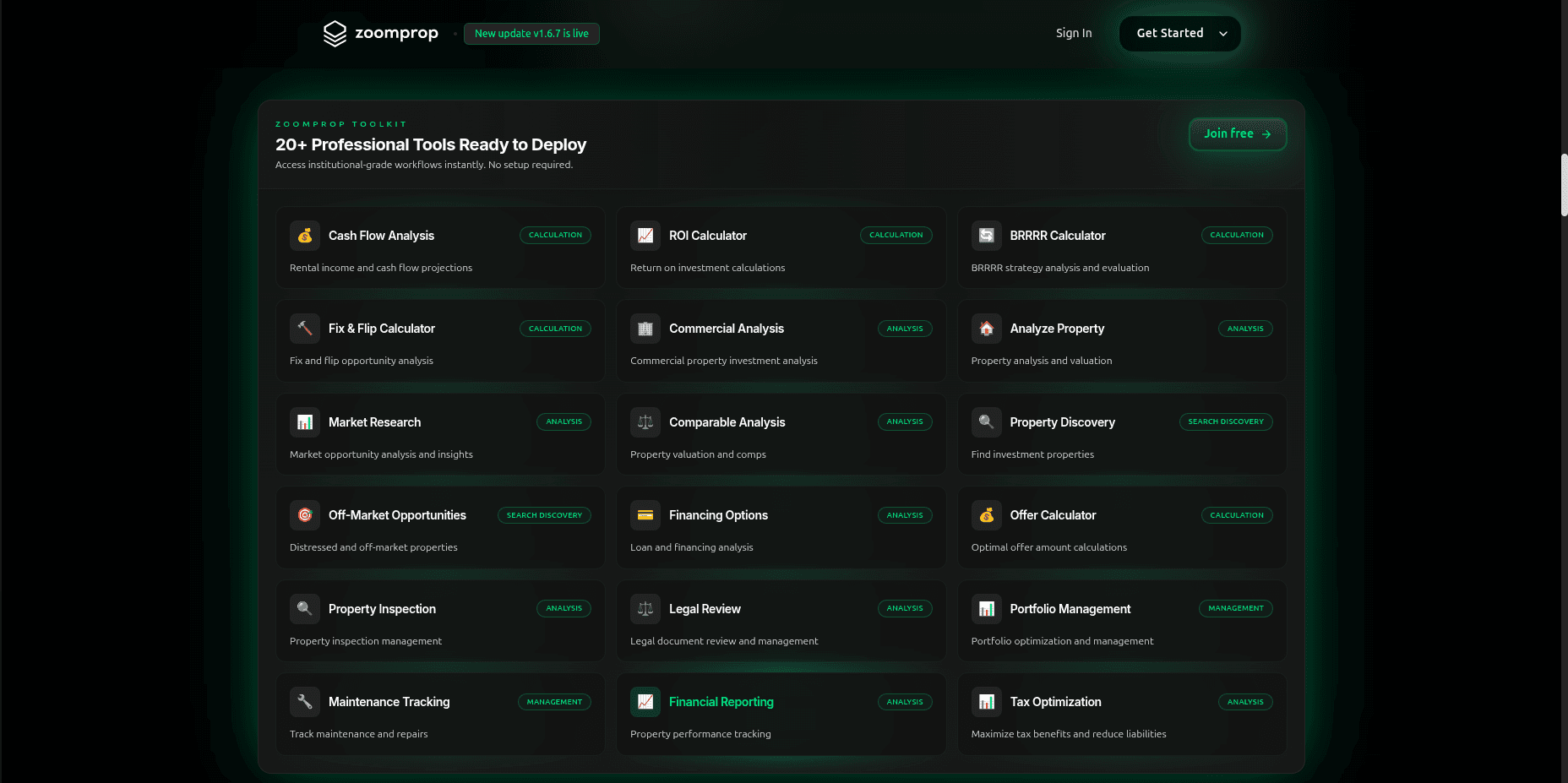 ZP — AI analytics platform — interface screen 3