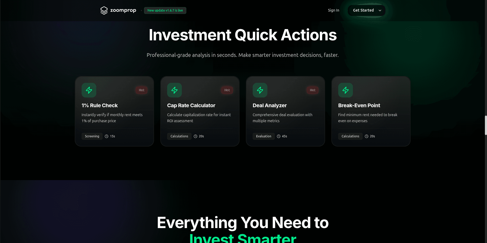 ZP — AI analytics platform — interface screen 6