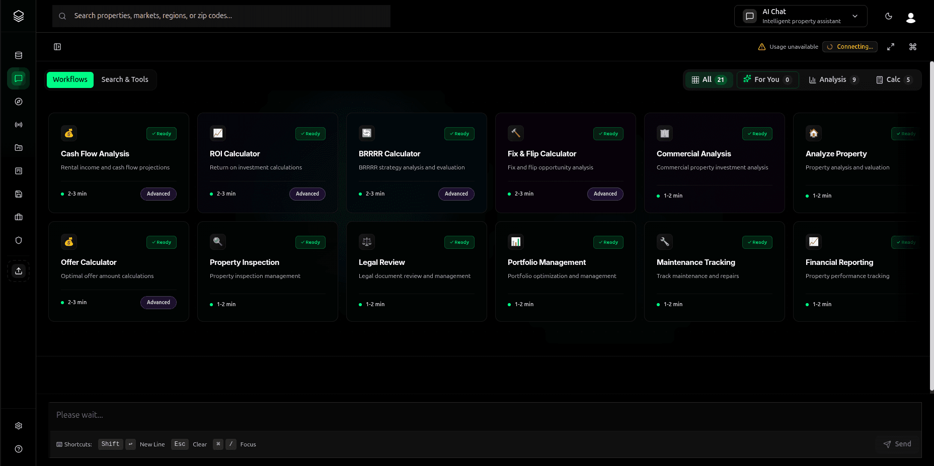 ZP — AI analytics platform — interface screen 10