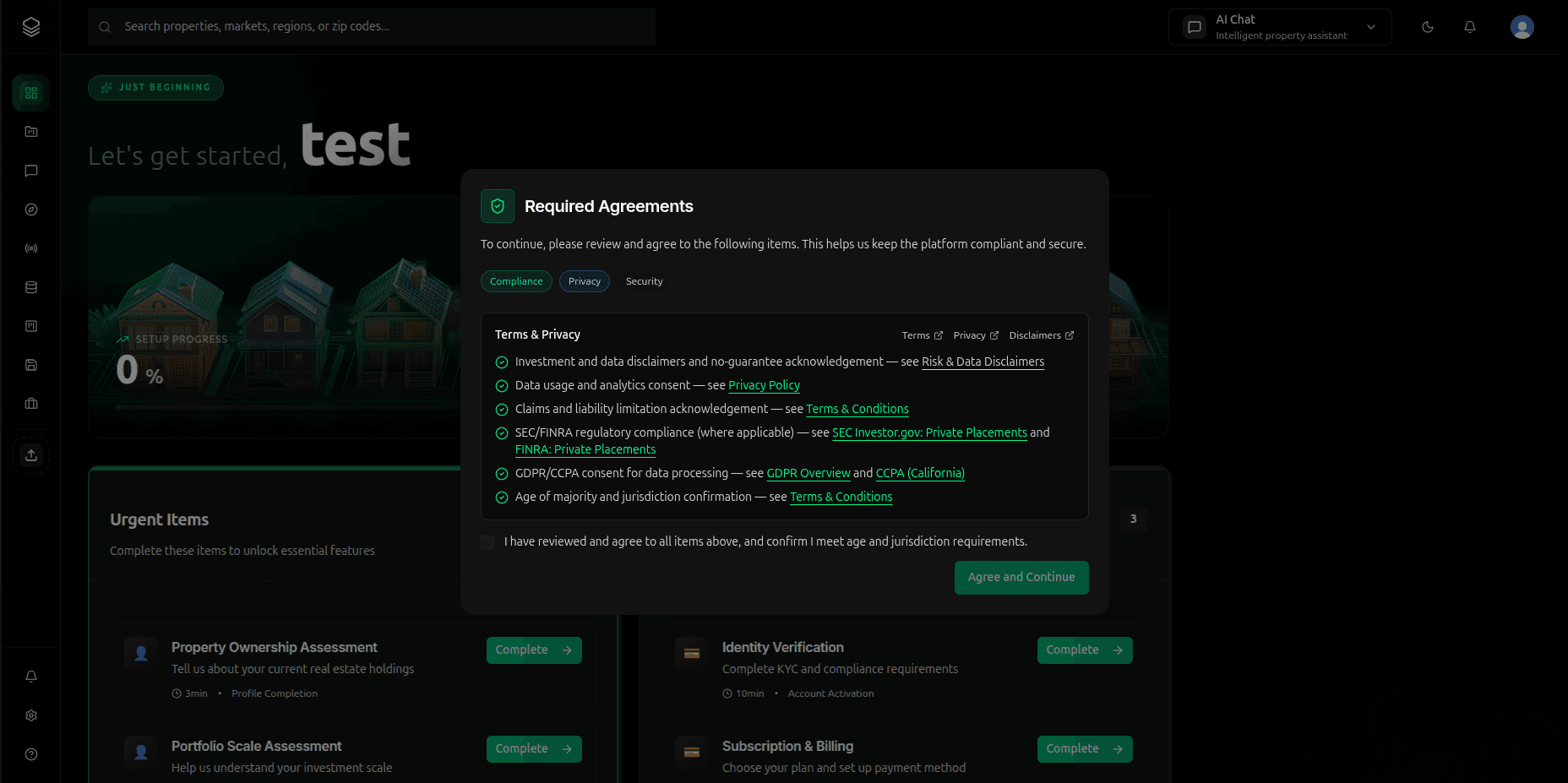 ZP — AI analytics platform — interface screen 15